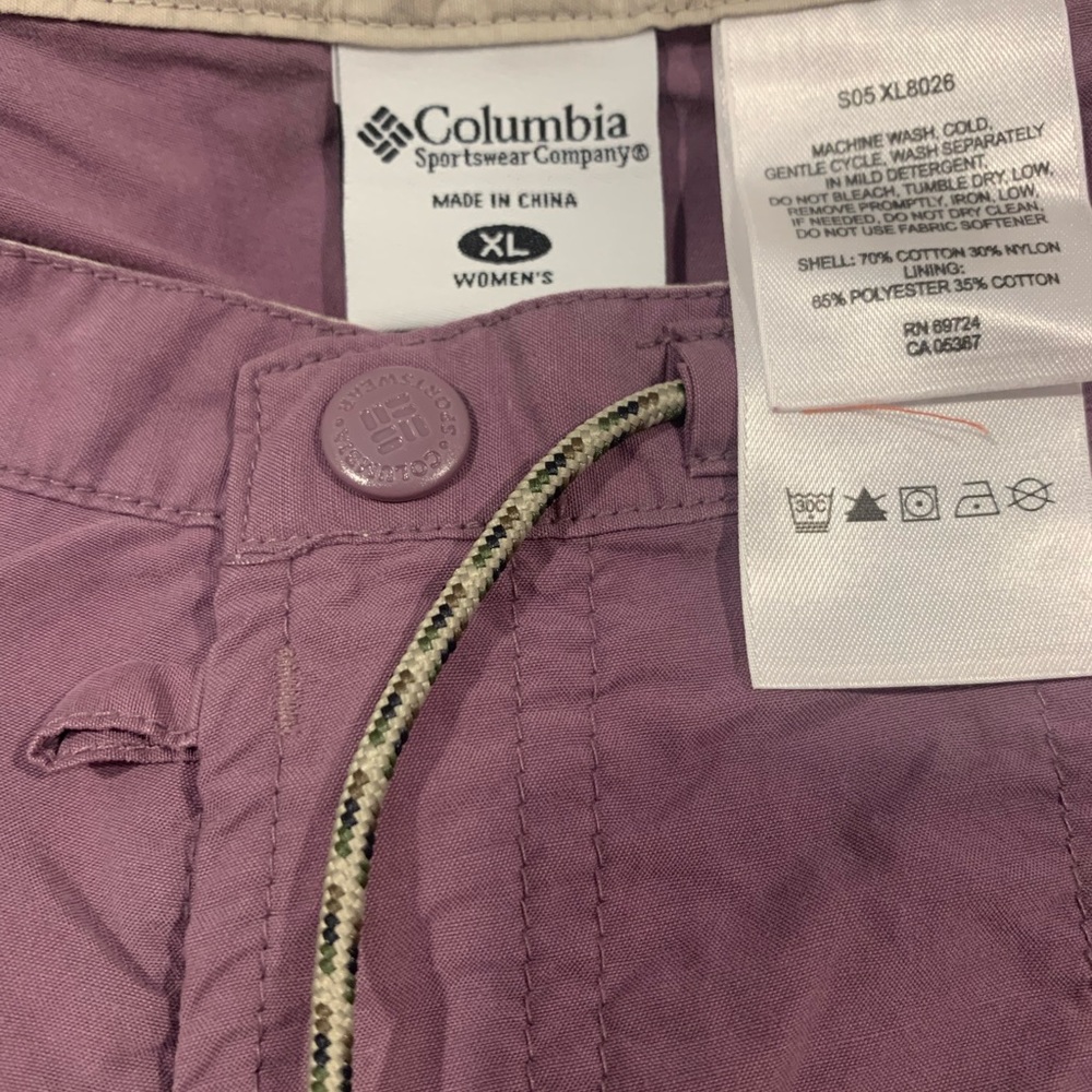 Columbia XL Woman’s purple activewear pants